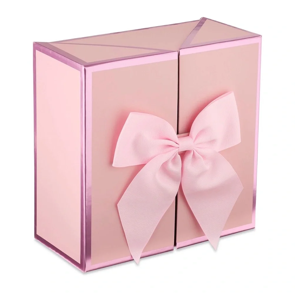 Pink Elegant Fancy Gift Box with Large Bow